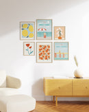 Travel gallery wall