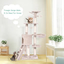 56 Inch Condo Scratching Posts Ladder Cat Play Tree by LJGDeals