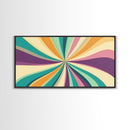 MCM Mid Century Modern Abstract Wall Art Canvas Print, Wall Decor, Wall Art, Modern Retro Canvas Print, Geometric Wall Art