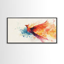 Phoenix In Flight - Canvas Print - Inspirational Wall Art