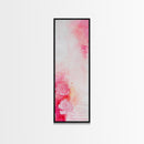 Rose Painting Framed Canvas Print Romantic Pink Art Light Abstract Wall Art Above Couch Art Gift Idea Living Room Wabi Sabi Decor