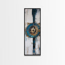 Ocean, Coastal Decor, Canvas Print, oyster painting, nautical decor, coastal wall art, farmhouse art, rustic wall art, above sofa art, gift idea