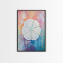 Lemon Art Print, Citrus Kitchen Decor, Coastal Art, Tropical Fruit Painting, Boho Art, Vibrant Wall Art, Canvas Print, Dining Room Decor