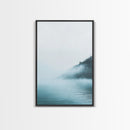 Misty Waters, Lake Tahoe Art, Moody Art, Coastal Landscape, Nautical Wall Art, Wabi Sabi Art, Minimalist Art, Canvas Print