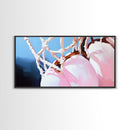 Basketball Hoop, Sports Aesthetic Art, Modern Minimalist Print, Framed Canvas Print, Boys Room Decor, Gym Wall Art, Sporty Home Decor