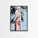 Tree Bark, Nature Wall Art, Minimalist Landscape, Boho Decor, Framed Canvas Print, Rustic Home, Neutral Aesthetic, Office Art