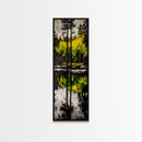 Reflection, Forest, Landscape, Canvas Print, Nature Wall Art, Tranquil Scene, Greenery Art, Serene Home Decor, Zen Office Artwork