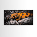 Reptile, Lizard, Wildlife, Canvas Print, Unique Wall Art, Animal Art, Rustic Decor, Living Room Art, Man Cave Gift, Nature Lover Gift