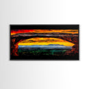 Desert Arch, Southwest Landscape, National Park Painting, Sunset Wall Art, Western Home Decor, Grand Canyon Art, Canvas Print