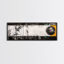 Abstract Geometry, Modern Art, Black and White Decor, Canvas Print, Bold Minimalist Painting, Office Wall Artwork, Unique Statement Piece