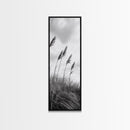 Windy Grasses, Coastal Scene, Tall Grass Field, Autumn Decor, Canvas Print, Farmhouse Style, Dining Room Wall Art, Nature Mood