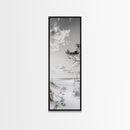 Tranquil Beach Walk, Coastal Pathway Print, Ocean Escape Wall Art, Entryway or Hall Decor, Framed Canvas Print, Serene Natural Style