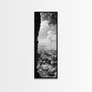 Ocean Cave View, Coastal Water Art, Dreamy Nature Escape Print, Bathroom or Bedroom Decor, Framed Canvas Print, Tranquil Seascape