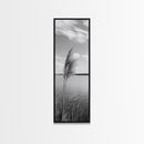 Lakeside Grasses, Windy Waterscape Print, Minimal Nature Art, Calm Landscape Decor, Bathroom or Office Wall Art, Canvas Print