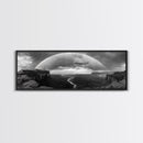 Rainbow Desert Storm, Moody Landscape Photography, Canyon Wall Art, Canvas Print, Living Room Statement Piece, Western Style Decor