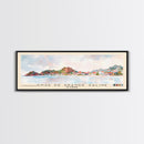 Anse de Grande Saline, St. Barths Watercolor Print, Vacation Gift, St. Barths Wall Art, Beach Painting, Beach Decor, Large Wall Art, Wood Frame Art