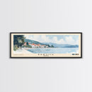 Bačvice, Croatia Watercolor Beach Print, Vacation Gift, Croatia Wall Art, Beach Painting, Beach Decor, Beach Painting