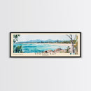 Byron Bay, Australia Watercolor Beach Print, Vacation Gift, Australia Wall Art, Beach Painting, Beach Decor, Beach Painting