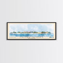 Cayman Islands, United Kingdom Watercolor Beach Print, Vacation Gift, United Kingdom Wall Art, Beach Painting, Beach Decor, Beach Painting
