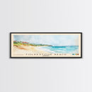 Folkestone Beach, Barbados Watercolor Beach Print, Vacation Gift, Barbados Wall Art, Beach Painting, Beach Decor, Beach Painting