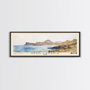 Gran Canaria, Spain Watercolor Beach Print, Vacation Gift, Spain Wall Art, Beach Painting, Beach Decor, Beach Painting