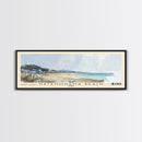 Hatenohama Beach, Japan Watercolor Print, Vacation Gift, Japan Wall Art, Beach Painting, Beach Decor, Large Wall Art, Wood Frame Art