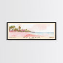 Ifaty Beach, Madagascar Watercolor Print, Vacation Gift, Madagascar Wall Art, Beach Painting, Beach Decor, Large Wall Art, Wood Frame Art