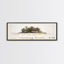 Itaparica Island, Brazil Watercolor Beach Print, Vacation Gift, Brazil Wall Art, Beach Painting, Beach Decor, Beach Painting