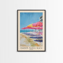Giardini naxos beach, Italy Watercolor Beach Print, Vacation Gift, Italy Wall Art, Beach Painting, Beach Decor, Beach Painting