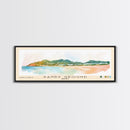 Sandy Ground, Anguila Watercolor Beach Print, Vacation Gift, Anguila Wall Art, Framed Canvas Print, Framed Beach Painting