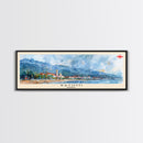 Batumi Georgia Wall Art, Panoramic Travel Poster, Panoramic Framed Canvas Print, City Wall Art, Wall Hanging Home Decor, Travel Art