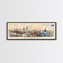 Smolensk Russia Travel Art, City Art, Framed Canvas Print or Metal Wall Art, Europe Travel Poster, Panoramic Wall Art, Extra Wide Wall Art