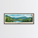 Ploiesti Romania Travel Print Wall Art, Panoramic City Art, Travel Art, Wall Decor, Vacation Gift, Framed Canvas Print Or Metal Art
