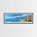 Reggio Calabria Wall Art, Panoramic Travel Poster, Panoramic Framed Canvas Print, City Wall Art, Wall Hanging Home Decor, Travel Art