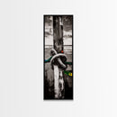 Nautical Rope Painting Canvas Print, Coastal Wall Art, Nautical Decor, Surf Wall Art, Ocean Art, Moody Art, Rustic Art, Maritime Wall Art, Above Couch Art, Coastal Decor, Extra Wide Art, Farmhouse Art, Gift Idea, Nautical Painting