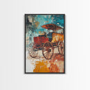Stirrups Painting, Cowboy Aesthetic, Western Art, Rustic Decor, Framed Canvas Print, Farmhouse Wall Art, Moody Art, Boho Art, Gift Idea