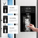 36" Side By Side 20.01 Cu. ft. Built-in Refrigerator with Freezer & Ice Maker Included