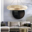 Crystal Smoked Round  Chandelier