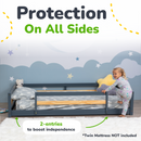 Twin Montessori Floor Bed with Safety Guardrails by Ocodile.com