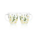 Painted Daisy Mugs