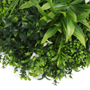 Artificial Green Wall Disc 20in – Black Frame – UV Resistant – Commercial Grade by Designer Plants USA