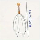 2-Pack: Octopus Head Scalp Relaxation Metal Massager