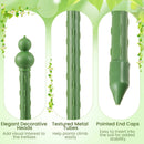 2-Pack Garden Trellis Tomato Cage with Adjustable Height-Green by LJGDeals