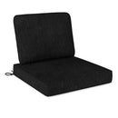 2-Pack Outdoor Patio Cushion Set with Removable Covers by DirectDeals