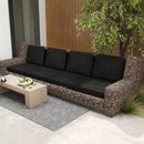 2-Pack Outdoor Patio Cushion Set with Removable Covers by LJGDeals