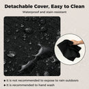 2-Pack Outdoor Patio Cushion Set with Removable Covers by DirectDeals