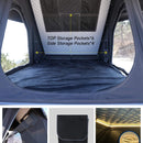 VoltPeak 2-Person Hardshell Pop-Up Rooftop Tent With Solar Panel (SAK26379)