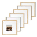 Square Beige Set of 6