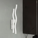 GobekUsa 2-Waving Acrylic Linear Sconce – LED Wall Lamp Fixture with Warm/White Light