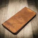 The Houstonian Long Wallet by Bull Sheath Leather